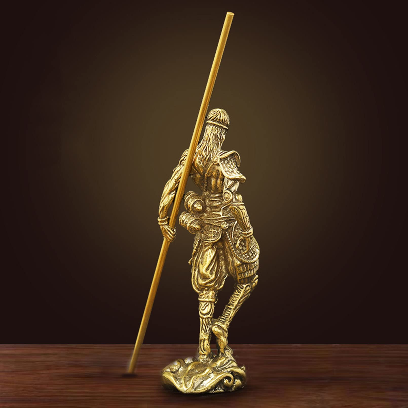 孫悟空　置物 孫悟空の置物 銅製斉天大聖（大） 風水グッズ : 中国貿易公司ctc